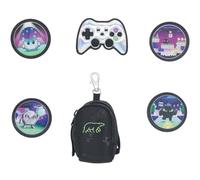 Beckmann Mini Rucksack mit Buttons Pixel