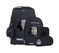 Beckmann Active Air FLX Schulrucksack-Set 6tlg Pixel