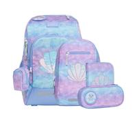 Beckmann Schulranzen Set Active Air FLX Seashell 6 tlg