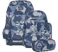 Beckmann Active Air FLX Schulrucksack-Set 6tlg Tiger Race