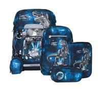 Beckmann Schulranzen Classic 6tlg. Set Tech Rex