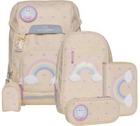 Beckmann Schulrucksack-Set Classic Set, Yellow Heart