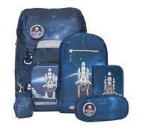 Beckmann Norway Classic Maxi Schulranzen-Set 6-teilig blau