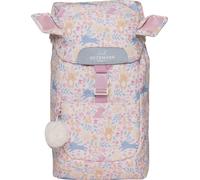 Beckmann, Kindergartenrucksack Classic Mini Bunny, 2-5 Jahre, für Kita und Ausflüge, inkl. Regenüberzug, 12L, Pink