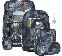 Beckmann Schulranzen-Set Classic 6-tlg. Camo Rex