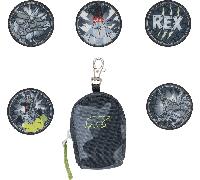 Beckmann Norway - Mini Rucksack mit Buttons, Camo Rex Black