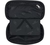 BECKMANN NORWAY - Ovales Schlamperetui Sport, Black Coated Black