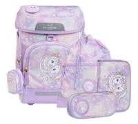 Beckmann Plus Air Schulranzen-Set 6tlg Unicorn Princess Pur
