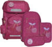 Beckmann Schulranzen Set Plus Air 6tlg. Cherry