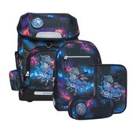 BECKMANN Norway Schulranzen Set 6tlg. Plus Air Ninja Elements