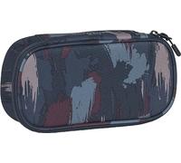 Beckmann, Ovales Schlamperetui Sport Junior Blue Brush, Schlampermäppchen Federetui für die Schule, Blue