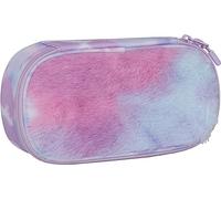 Beckmann, Ovales Schlamperetui Sport Junior Tie Dye, Schlampermäppchen Federetui für die Schule, Pink