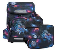 Beckmann Plus Air Schulranzen-Set 6tlg Ninja Elements 2.0