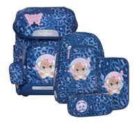 Beckmann Plus Air Schoolbag Set 6-teilig 22L Cheeta