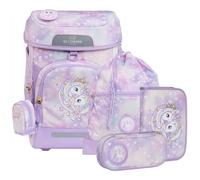 Beckmann Plus Air Schulranzen-Set 6tlg Unicorn Princess Pur