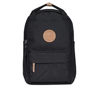 Beckmann Rucksack Freizeitrucksack mit Laptopfach City Light Backpack 20L Black schwarz