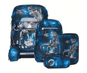 Beckmann Schulranzen Classic 6tlg. Set Tech Rex