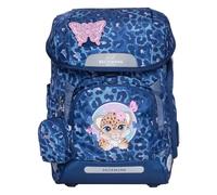 Beckmann Schulranzen Plus Air Schoolbag Cheetah blau