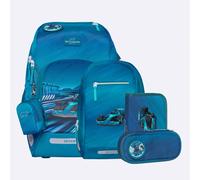 Beckmann Schulranzen-Set Active Air FLX Racing, 6-teilig