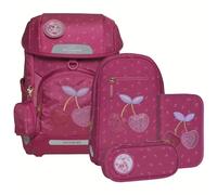 Beckmann Schulranzen Set Plus Air 6tlg. Cherry