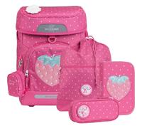 Beckmann Schulranzen-Set Plus Air Strawberry 2026er Modell