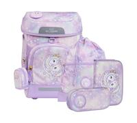 Beckmann Schulranzen-Set Plus Air Unicorn Princess Purple 6tlg.