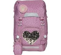 Beckmann, Schulrucksack Classic Maxi Furry, Grundschule, ergonomisch, inkl. Regenüberzug, 28L