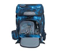 Beckmann Schulrucksack Plus Air 6-teiliges Set - Tech Rex