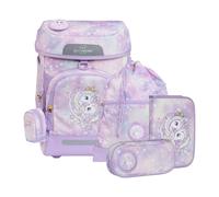 Beckmann Plus Air Schulranzen-Set 6tlg Unicorn Princess Pur