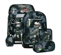 Beckmann, Schulrucksack-Set Classic, 6-teilig, Grundschule, ergonomisch, inkl. Regenüberzug, 22L