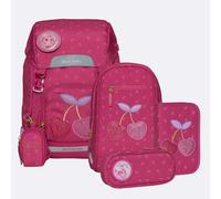 Beckmann Schulrucksack-Set Classic Cherry, 6-teilig