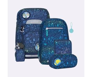 Beckmann Schulrucksack-Set Classic "Science" 7-teilig