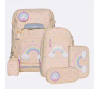 Beckmann Schulrucksack-Set Classic Set, Yellow Heart