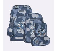 Beckmann Schulrucksackset Active Air FLX Set Tiger Race, 6-teilig