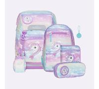 Beckmann Schulrucksackset Classic Unicorn pink, 7-teilig