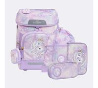 Beckmann Schultaschenset Plus Air Princess Purple Unicorn 6-teilig 22 Liter