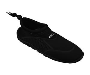 BECO® Badeschuhe aus Neopren, Schwarz, 44 Schwarz