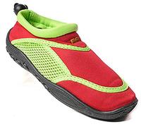 BECO Badeschuhe / Surfschuhe für Kinder rot/grün 25