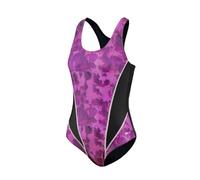 Beco BECO Beermann GmbH & Co. KG Damen Badeanzug, Beere/Schwarz, 36