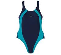 Beco Beco Damen Schwimmanzug-Basics, Marine/Türkis, 36, 6747