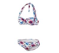 BECO Beermann Damen BECO Bügelbikini, C-Cup Rock-a-Bella Bikinioberteil, weiß/Bunt, 44