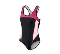 BECO Beermann GmbH & Co. KG Damen Badeanzug, pink/Schwarz, 46