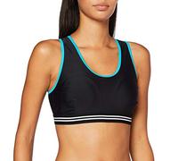 BECO Beermann GmbH & Co. KG Damen Bikinioberteil Bikinioberteil-5616, Petrol/schwarz, 38, 5616