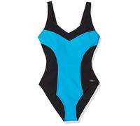BECO Beermann GmbH & Co. KG Damen C-Cup Badeanzug, Petrol/Schwarz, 40