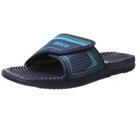 BECO-Beermann GmbH & Co. KG Pantoletten mit Massagefußbett-90601, Herren Pantoletten, Blau (Marine/Blau 76), 40 EU (6.5 UK)