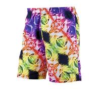 BECO Beermann Herren Badeshorts BECO Shorts Herren Magical Mystery Trip, schwarz/bunt, S, 08536
