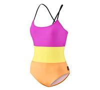 Beco Damen Pop Colour Strappy Badeazug Badeanzug, Mehrfarbig, 40, L
