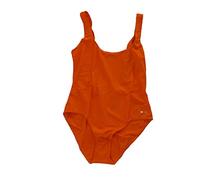 BECO Damen Schwimmanzug Basic, orange, 46, 0/8214