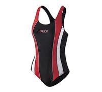 Beco Damen Schwimmanzug-Basics, Rot, 40, 6440