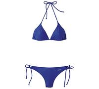 Beco Damen Triangelbikini-Basics Bikini, Blau, 38